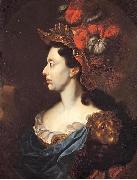 Jan Frans van Douven Anna Maria Luisa de' Medici in profile Germany oil painting artist